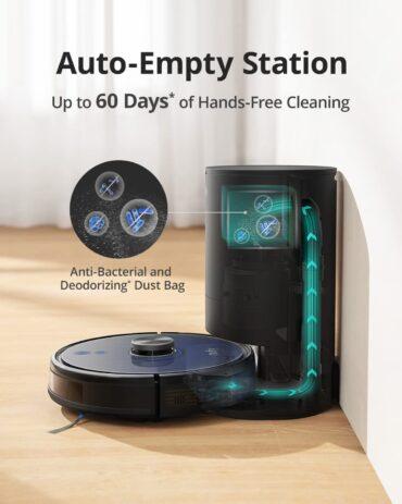 مكنسة يوفي روبوت التنظيف مع صندوق للغبار Eufy Clean L35 Hybrid + Robot Vacuum - 8}