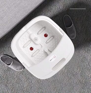 حوض غسيل القدمين مع بكرات تدليك Foldable Foot Bath Household Massage Tub
