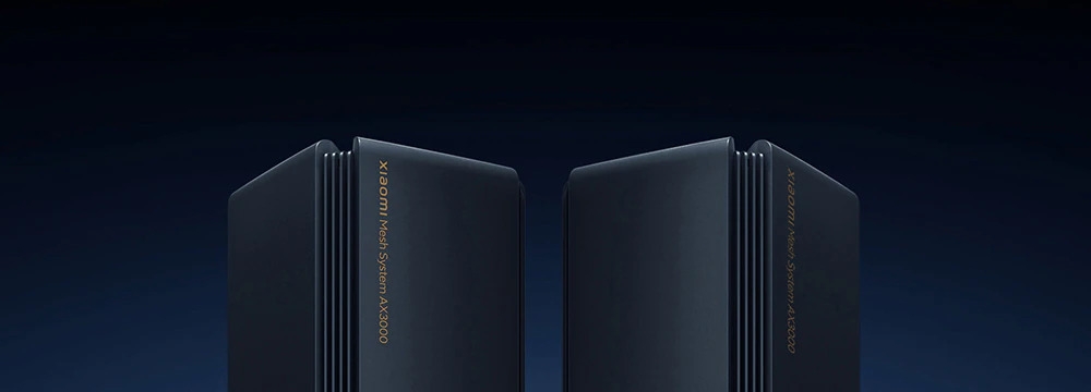 راوتر 5G شاومي ميش واي فاي حزمة مزدوجة Xiaomi Mesh System AX3000 (2-Pack)