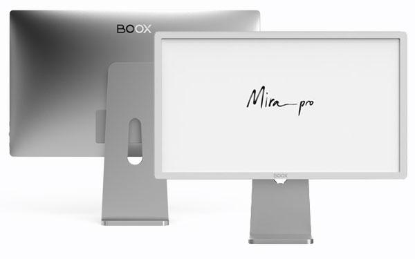 25.3" boox mira pro 25.3 16 9 monochrome e ink monitor Silver Gray - SW1hZ2U6OTUzMjI5