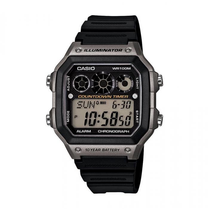 ساعة كاسيو رقمية رجالي CASIO Digital Men Watch AE-1300WH-8AVDF