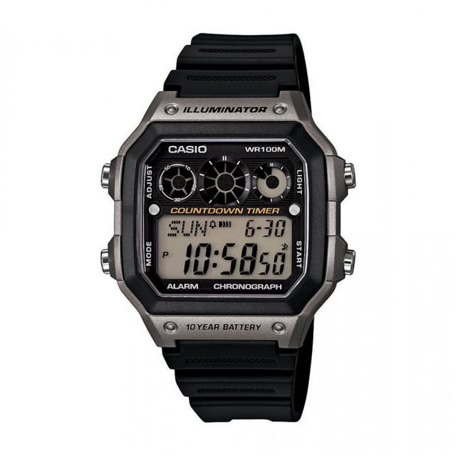 ساعة كاسيو رقمية رجالي CASIO Digital Men Watch AE-1300WH-8AVDF - SW1hZ2U6OTUyOTc2