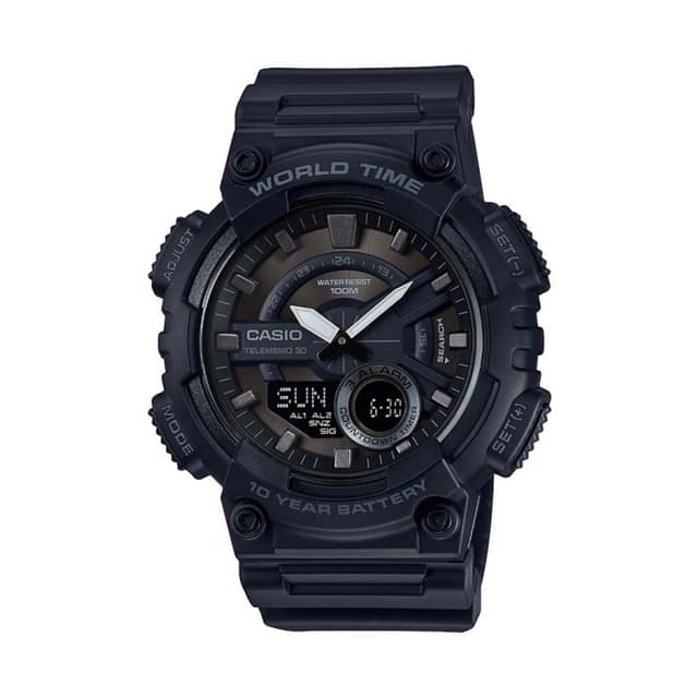 ساعة كاسيو رقمية رجالي CASIO Digital Men Watch AEQ-110W-1BVDF - SW1hZ2U6OTUzMDc4