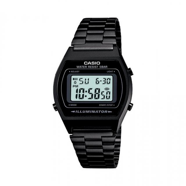 ساعة كاسيو رقمية أنالوغ رجالية أسود CASIO Analog - Digital Men Watch B640WB-1ADF - SW1hZ2U6OTUyOTk3