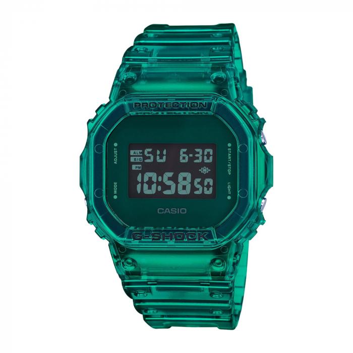 ساعة كاسيو جي شوك كاجيوال رجالي أخضر DW-5600SB-3DR