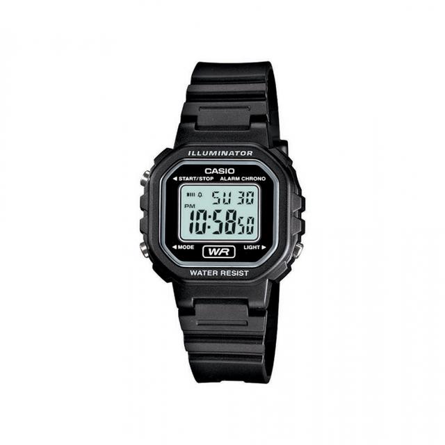 ساعة كاسيو رقمية للجنسين أسود CASIO Digital Unisex Watch LA-20WH-1ADF - SW1hZ2U6OTUzMDMz