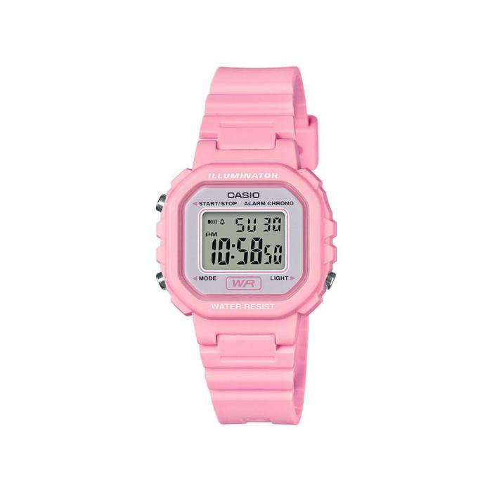 ساعة كاسيو رقمية للجنسين زهر CASIO Digital Unisex Watch LA-20WH-4A1DF