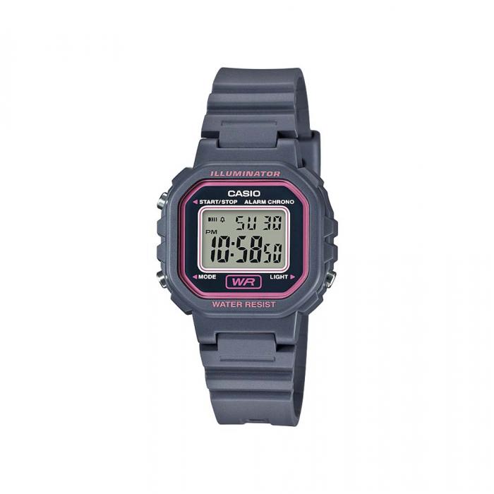 ساعة كاسيو رقمية للجنسين رمادي CASIO Digital Unisex Watch LA-20WH-8ADF