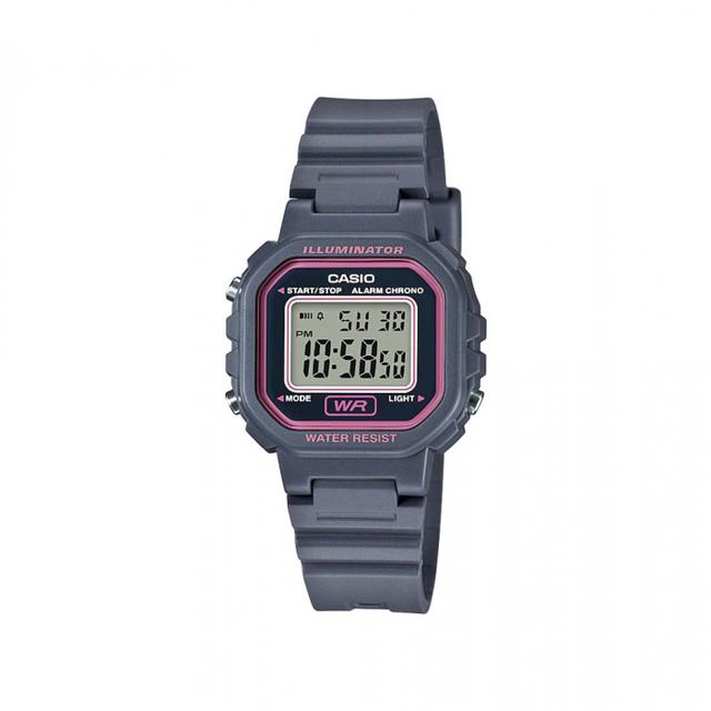 ساعة كاسيو رقمية للجنسين رمادي CASIO Digital Unisex Watch LA-20WH-8ADF - SW1hZ2U6OTUzMDQ1
