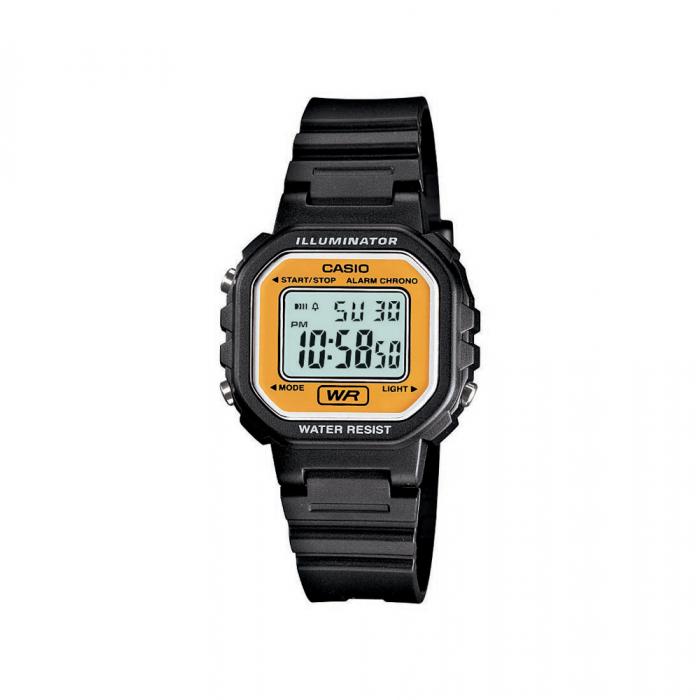 ساعة كاسيو رقمية للجنسين أسود CASIO Digital Unisex Watch LA-20WH-9ADF