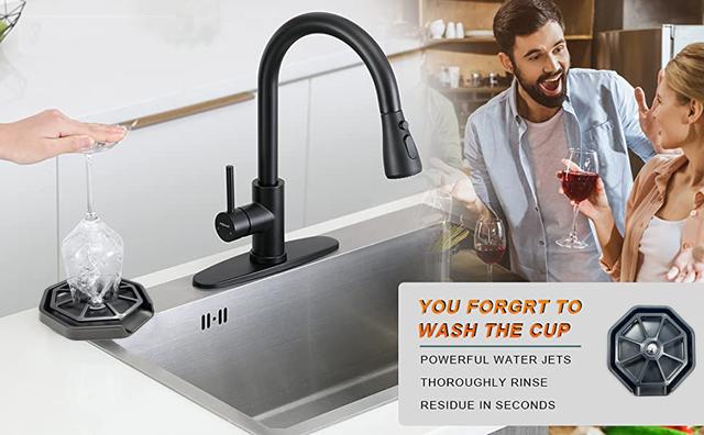 جهاز غسيل الأكواب والزجاجات Cup Rinser Wash Cup Tool Washing Rinser for Kitchen - SW1hZ2U6OTcxMTEz