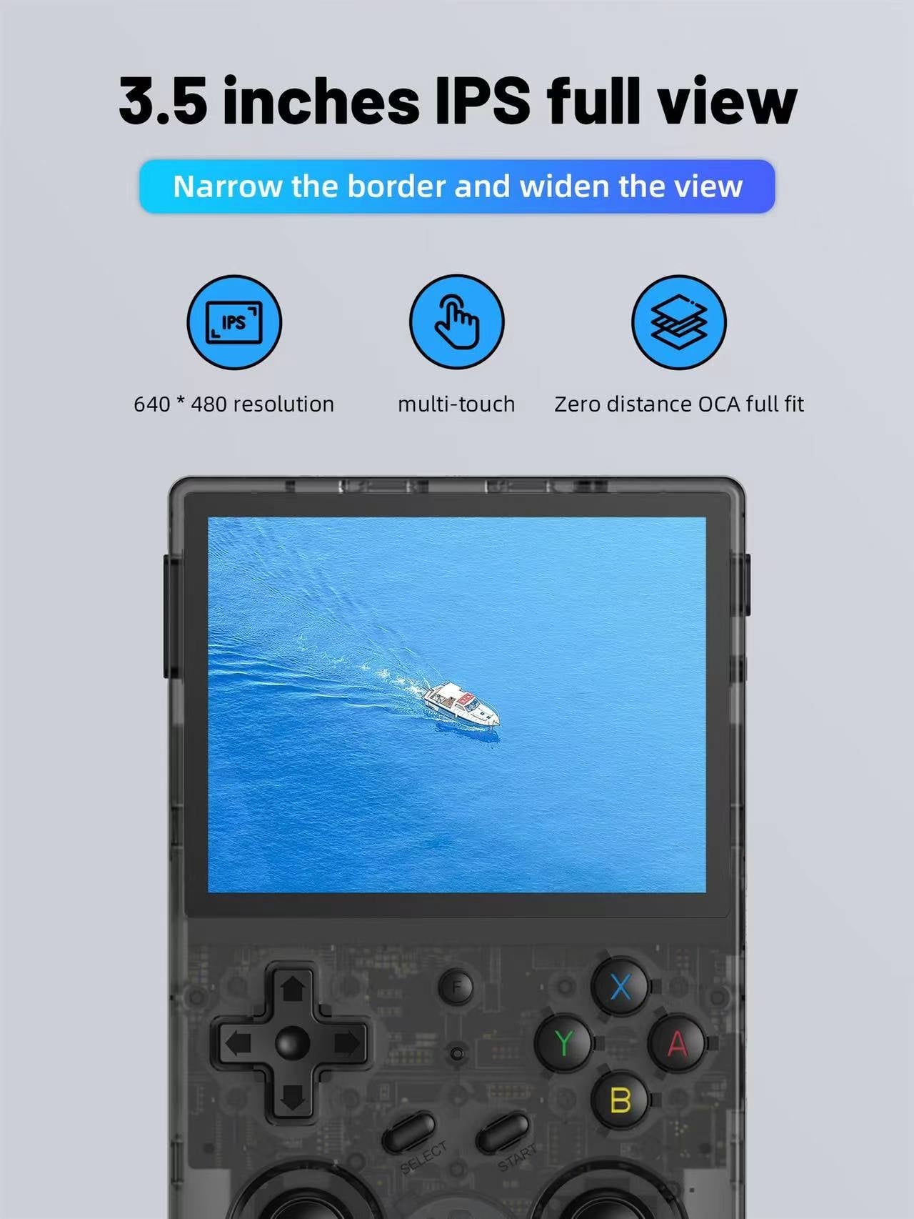 جهاز ألعاب محمول باليد قيمنج كونسل ريترو أنبيرنيك Anbernic RG353VS Retro Handheld Game Linux System