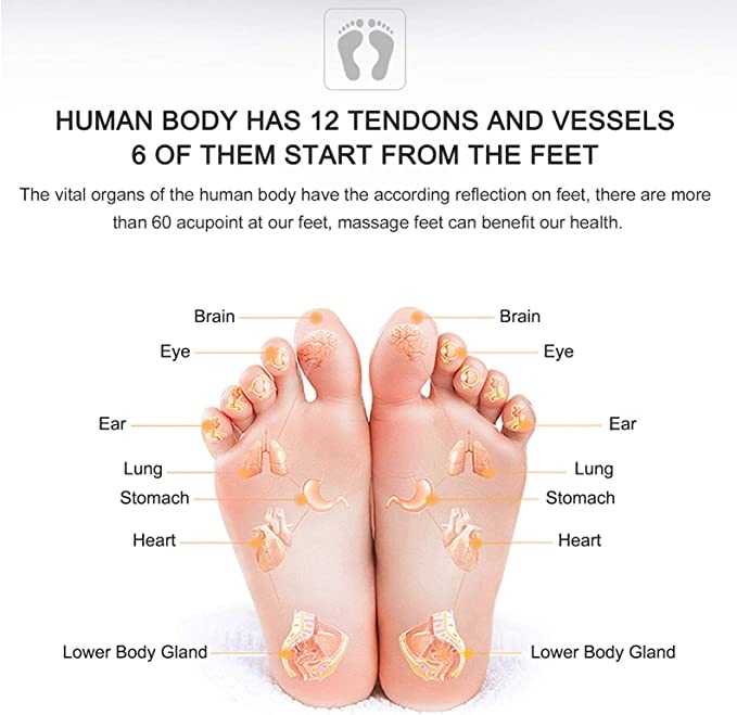 جهاز مساج القدم الكهربائي EMS Foot Massager Electrical Muscle Stimulator