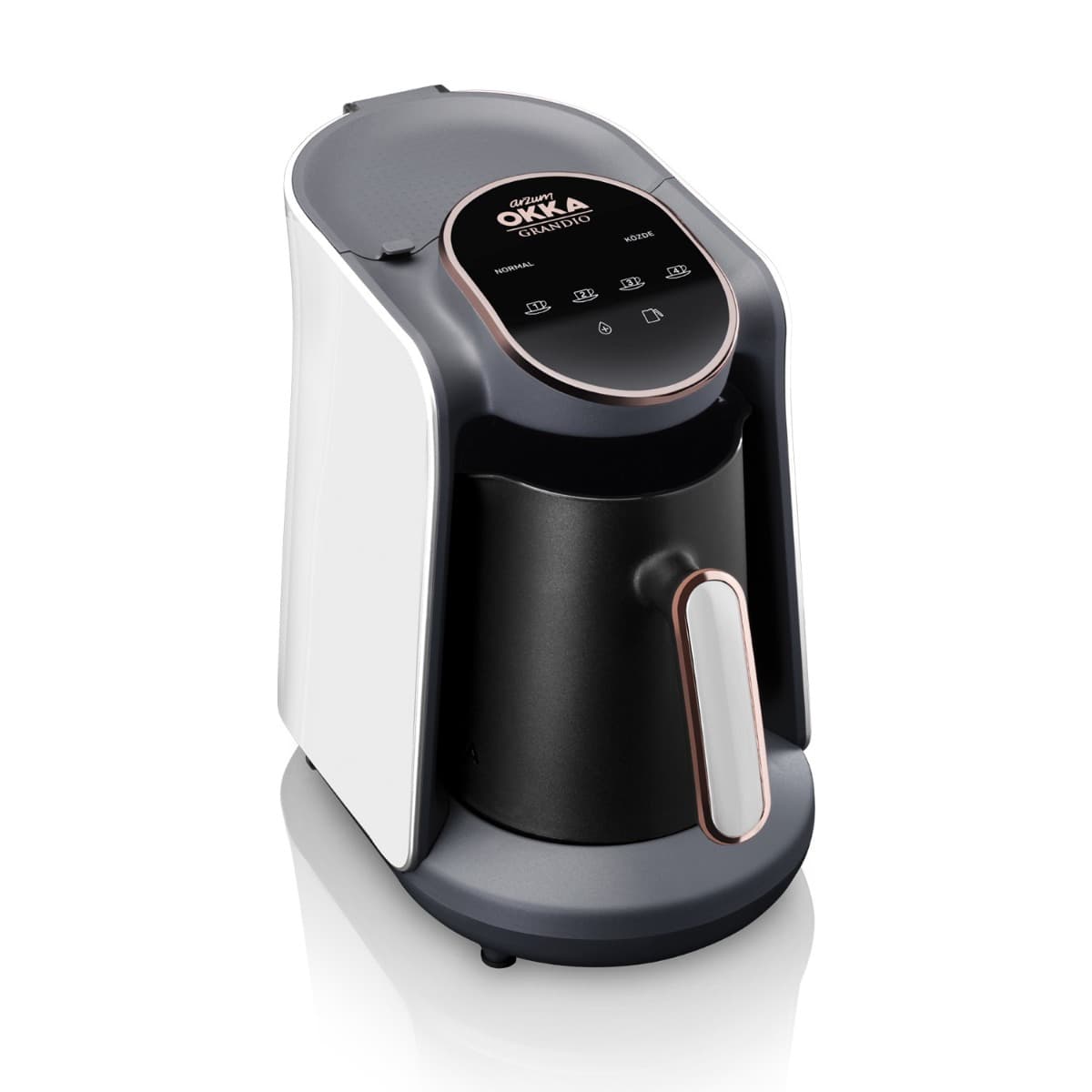 okka Arzum OKKA Grandio Turkish Coffee Maker, White, OK-005-D