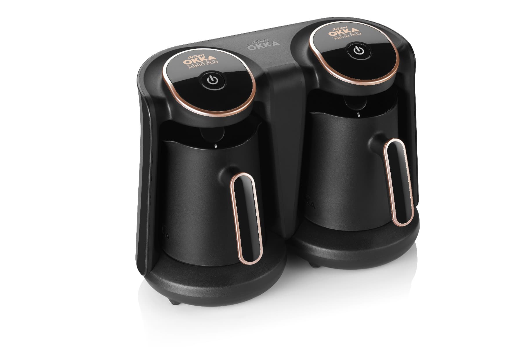 okka Arzum OKKA Minio Duo Turkish Coffee Maker, Copper, OK-006