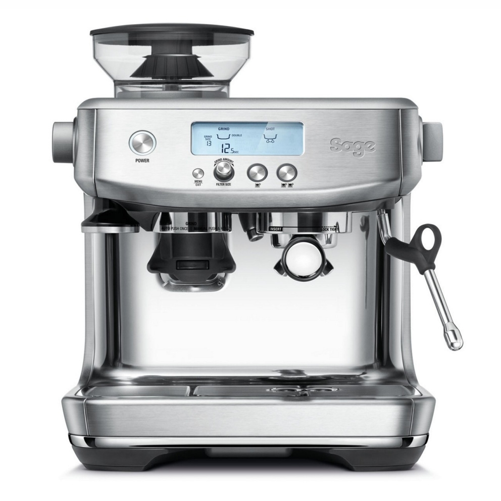 ماكينة قهوة اسبريسو 2 لتر بريفيل برو سيج فضي Sage The Barista Pro Espresso Machine - 1}