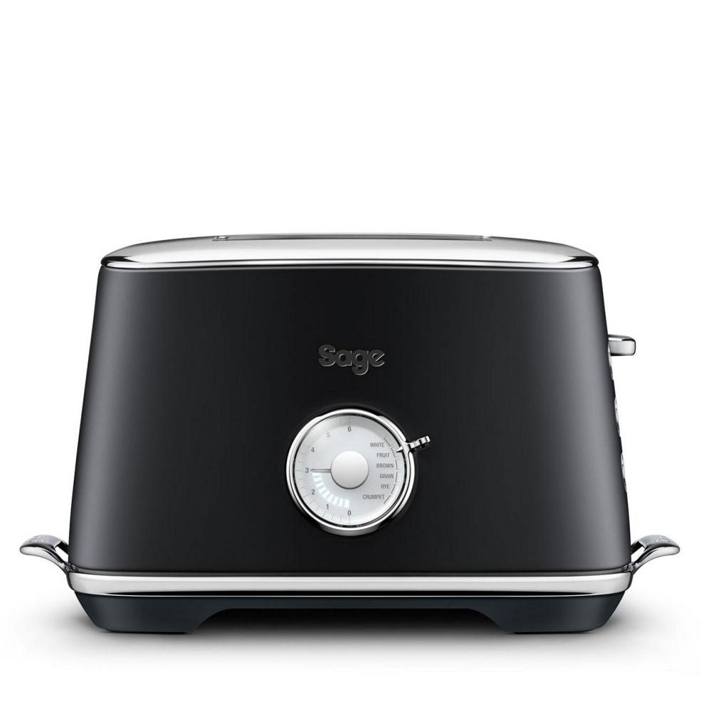 حماصة توست سيج بريفيل شريحتين 1000 واط أسود Sage The Luxe Toast Select 2 Slice Toaster