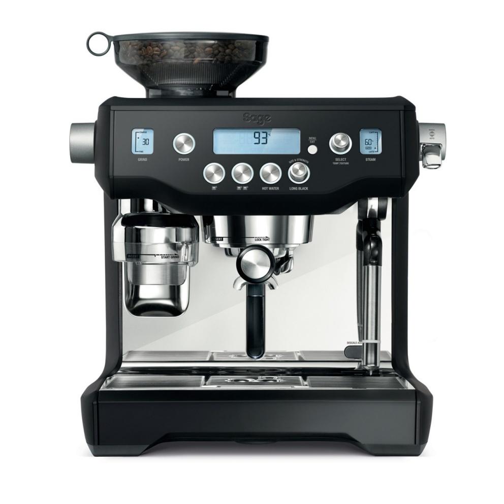 ماكينة قهوة بريفيل باتريسا 2.5 لتر مع مطحنة قهوة اوراكل اسبريسو أسود  Sage The Oracle Espresso Coffee Machine