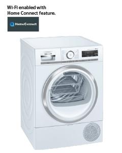 مجفف ملابس ذكي 9 كغ سيمنز Siemens Home Connect Heat Pump Tumble Dryer - SW1hZ2U6OTY4NzY0