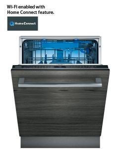غسالة مواعين ذكية 10 لتر بلت ان سيمنز Siemens Home Connect Built In Dishwasher - SW1hZ2U6OTYxNjk3