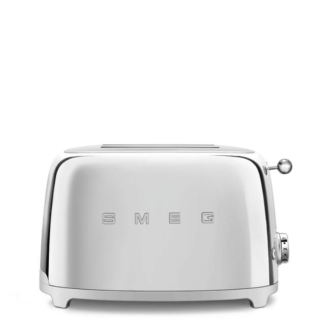 توستر كهربائي سميج ريترو 2 شريحة 950 واط أبيض Smeg 2 Slice Toaster - SW1hZ2U6OTY4MjE3