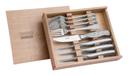 طقم ادوات مائدة (شوك و سكاكين) مع صندوق خشبي ترامونتينا Tramontina Barbecue Set with Wooden Case - SW1hZ2U6OTYzNzk2