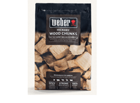 خشب شواء للحم البقري و الدجاج 1.5 كغ هيكوي ويبر Weber Hickory Wood Chunks