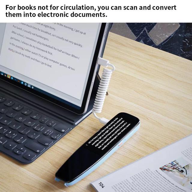 قلم جهاز الترجمة الفورية وقراءة ذكي 112 لغة Newyes Scan Reader Pen Voice Translator Device - SW1hZ2U6OTY5OTQz