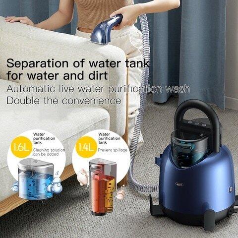 Deerma BY200 Fabric Vacuum Cleaner Wet & Dry Vacuum With Hot Rinsing Spray integrated For Sofa/Carpet/Curtain 1.6L Water Tank 850W - SW1hZ2U6OTgwODM2