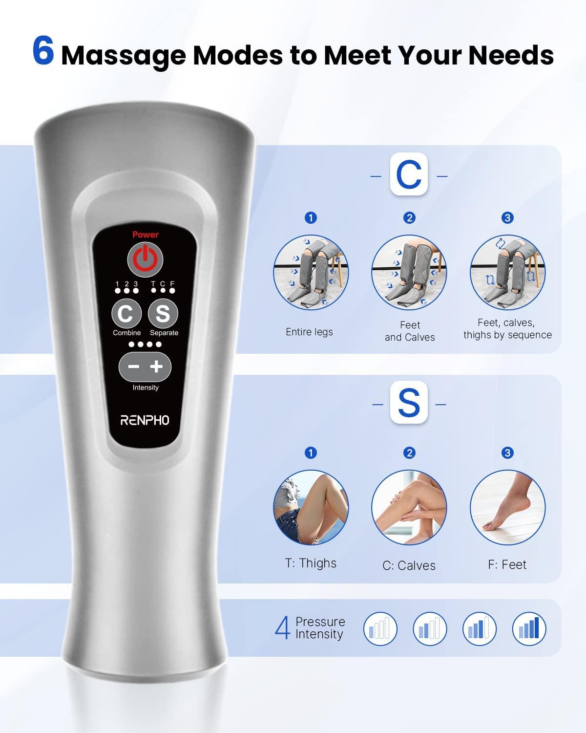 جهاز مساج الأرجل الإحترافي Portable Leg Massager for Circulation and Relaxation - cG9zdDo5NzkzODA=