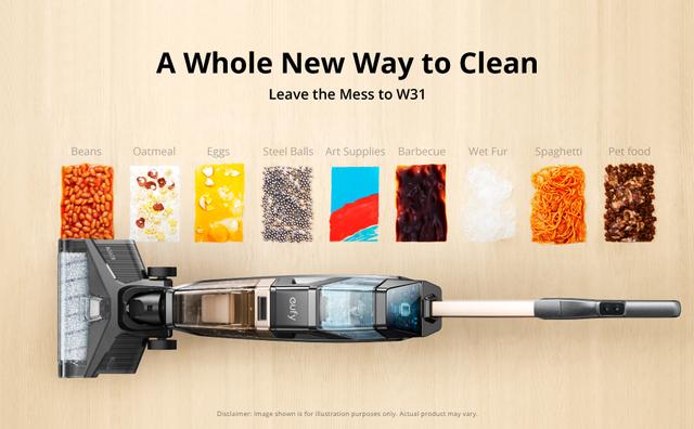 مكنسة يوفي جاف ورطب لاسلكية للتنظيف Eufy W31 WetVac 5-in-1 Wet and Dry Cordless Vacuum Cleaner - SW1hZ2U6OTgxMDg4