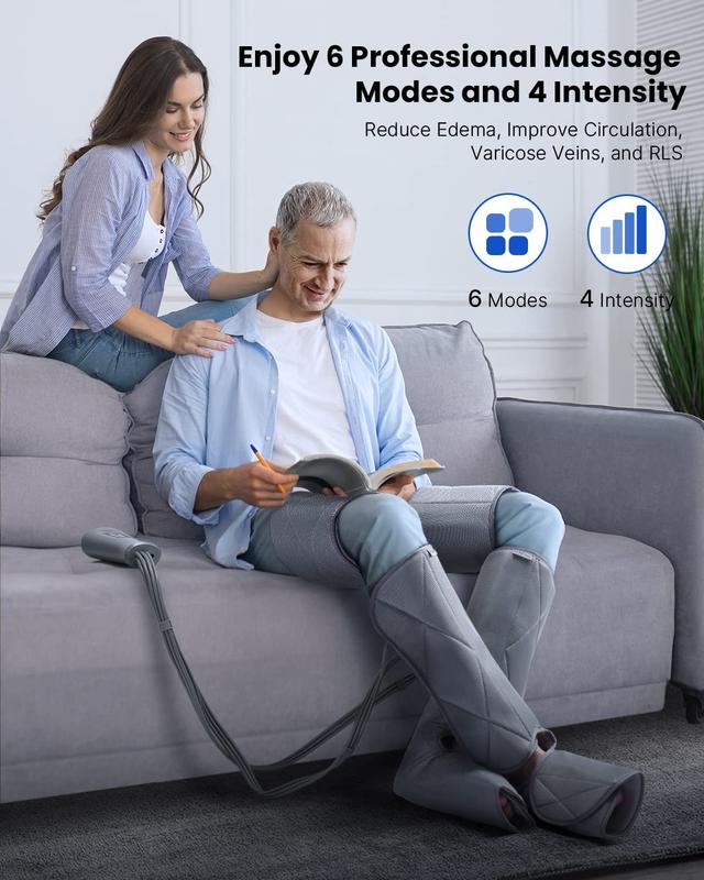 جهاز مساج الأرجل الإحترافي Portable Leg Massager for Circulation and Relaxation - SW1hZ2U6OTc5Mzg2