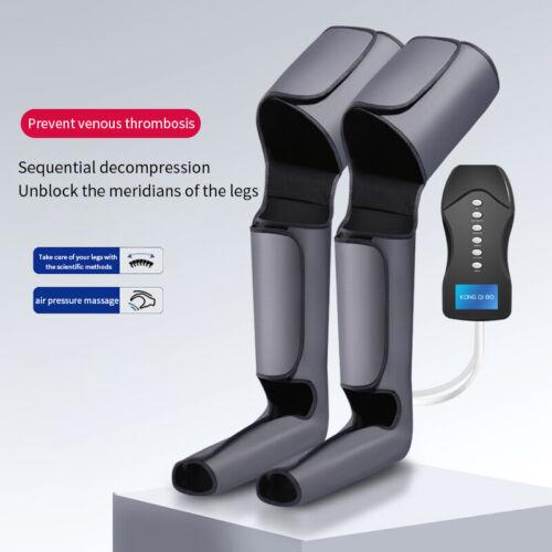 Full Leg Calf Foot Massager Air Compression Heating Boots Circulation&Relaxation - SW1hZ2U6OTgyNTMx