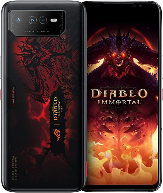 موبايل جوال اسوس روج 6 ديابلو ايمورتال رامات 16 جيجا – 512 جيجا تخزين Asus ROG 6 Diablo Immortal Edition 5G Gaming Phone - SW1hZ2U6OTkzMDk4
