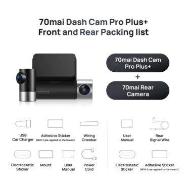 داش كام شاومي للسيارة 70mai Dash Cam Pro Plus+ - 11}