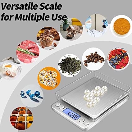 ميزان اكل رقمي للمطبخ 3 كيلو Superior Mini Digital Platform Scale
