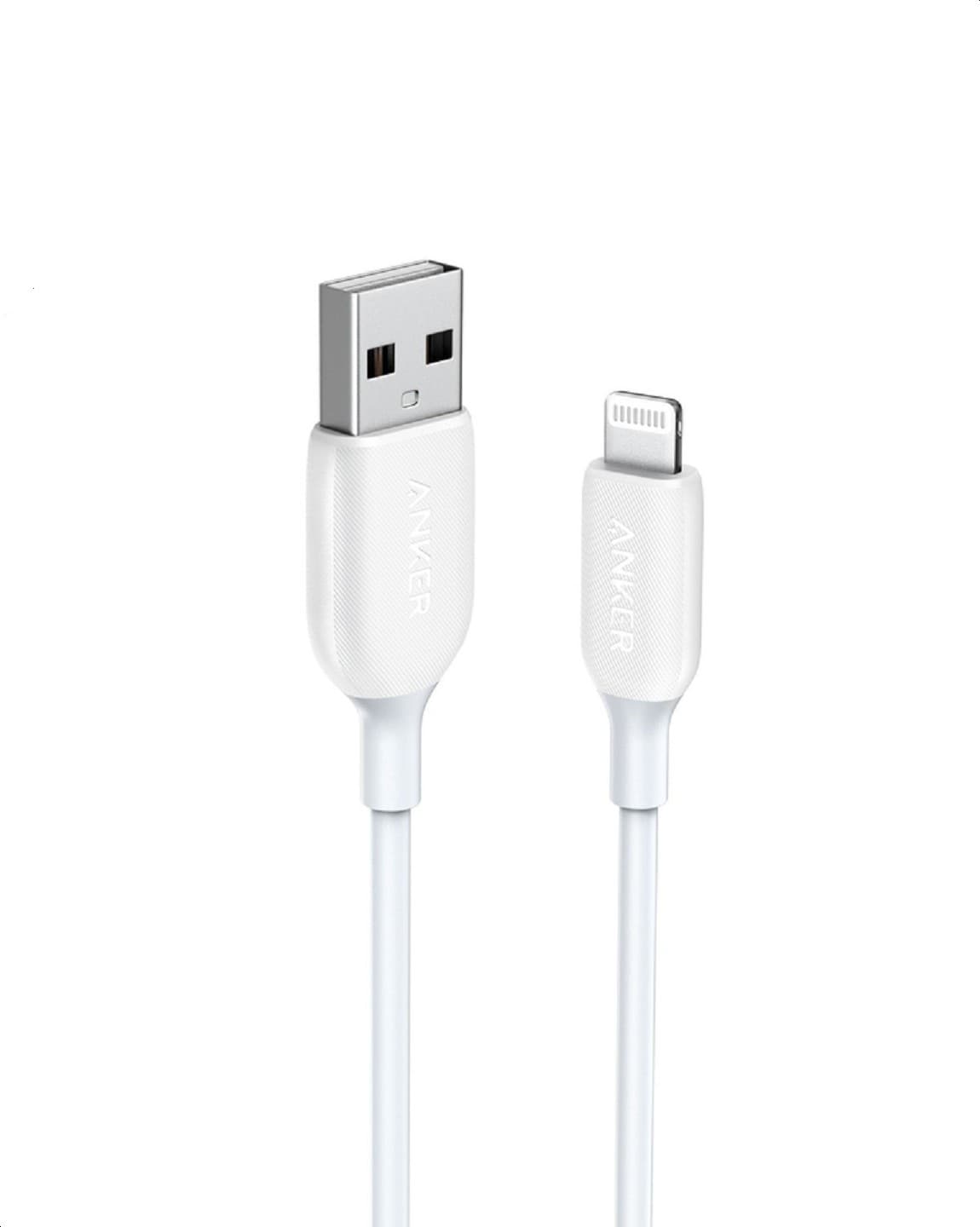 Anker Powerline III Lightning Cable - 3FT - White | AN.A8812H21.WT