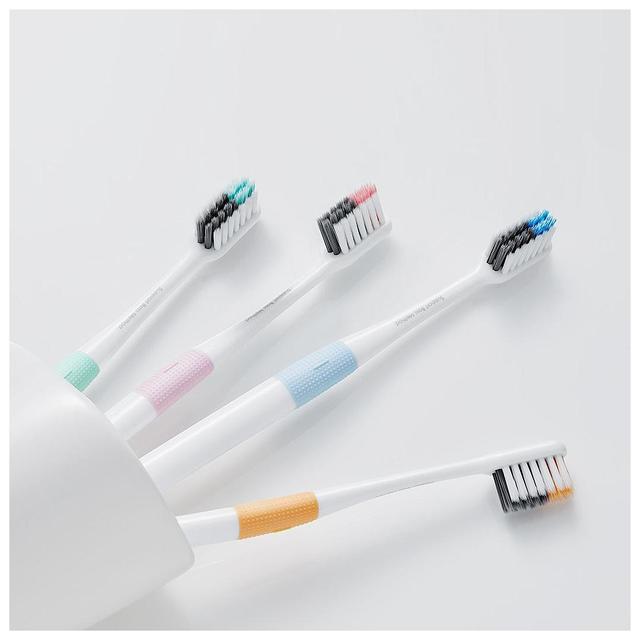 فرشاة اسنان شاومي دكتور بي 4 قطع Xiaomi Mijia Dr Bei Toothbrush Set Multi Color - SW1hZ2U6MTA2MzI4Ng==