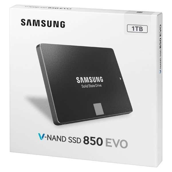 Samsung 1TB 850 EVO 2.5-Inch SATA III Internal SSD | MZ-75E1T0B - SW1hZ2U6MTAyMDMwOQ==