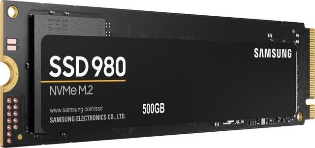 Samsung 980 500GB SSD PCIe Gen 3.0 x4 NVMe 1.4 Form Factor M.2 (2280) Sequential Read Up to 3 100 MB/s Sequential Write Up to 2 600 MB/s | MZ-V8V500BW - SW1hZ2U6MTA0NDU1NQ==