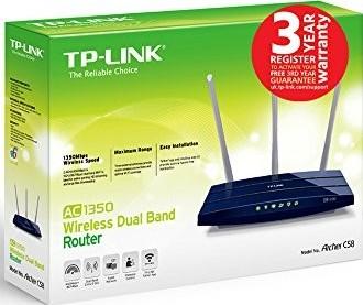 راوتر واي فاي ارتشر تي بي لينك TP-LINK Archer AC1350 Wireless Dual Band Cable Router