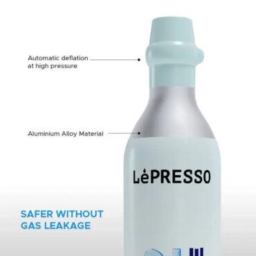 مكينة صنع المياه الغازية والصودا ليبريسو LePresso Sparkling Water Instant Carbonation Machine