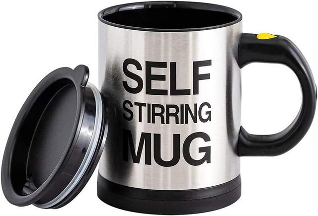 Stainless Steel Auto Stirring Coffee Mug - SW1hZ2U6MTA2MDU0Ng==