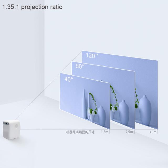Xiaomi Wanbo T2 Free LCD Projector - SW1hZ2U6MTIyMDg1NQ==