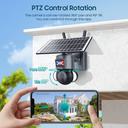 كاميرا مراقبة خارجية بالطاقة الشمسية 360 درجة Wireless PTZ Solar Security Camera 4G - SW1hZ2U6MTM1NDEwMA==