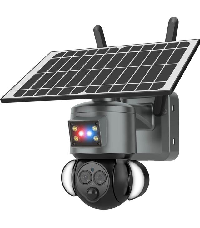 كاميرا مراقبة خارجية بالطاقة الشمسية 360 درجة Wireless PTZ Solar Security Camera 4G - SW1hZ2U6MTM1NDA5MA==