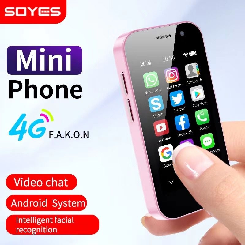 موبايل صغير ميني آيفون XS14 برو أندرويد Soyes XS14 Pro 4G Mini Smartphone