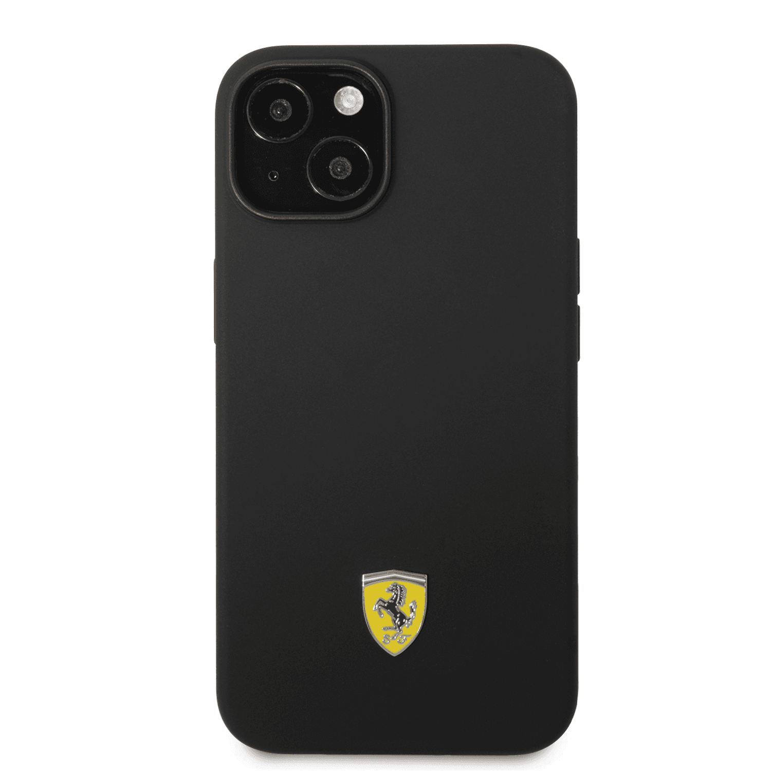 كفر ايفون 14 سيلكون فيراري أسود Ferrari Liquid Silicone Case With Camera Outline - cG9zdDoxMzY3ODgx