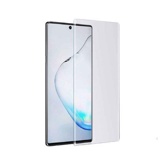 لاصقة حماية الشاشة لموبايل سامسونغ جالاكسي نوت 10 بلس جرين Green 3D UV Glass Screen Protector for Samsung Galaxy Note 10 Plus Clear - cG9zdDoxMzgwNzY4