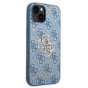 Guess PU 4G Big Metal Logo Hard Case for iPhone 14 Plus (6.7") - Blue [ GUHCP14M4GMGBL ] - SW1hZ2U6MTM4NjAwNA==
